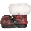 Clayre & Eef Kerstman Bloempot Laars 26x26x20 cm