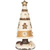 Clayre & Eef 6MG0145 Decoratieve Kerstboom Bruin Beige Ø 24x51 cm
