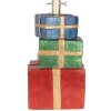 Clayre & Eef 6MG0149 Kerstboomstandaard 25x28x48 cm Rood-Goudkleurig