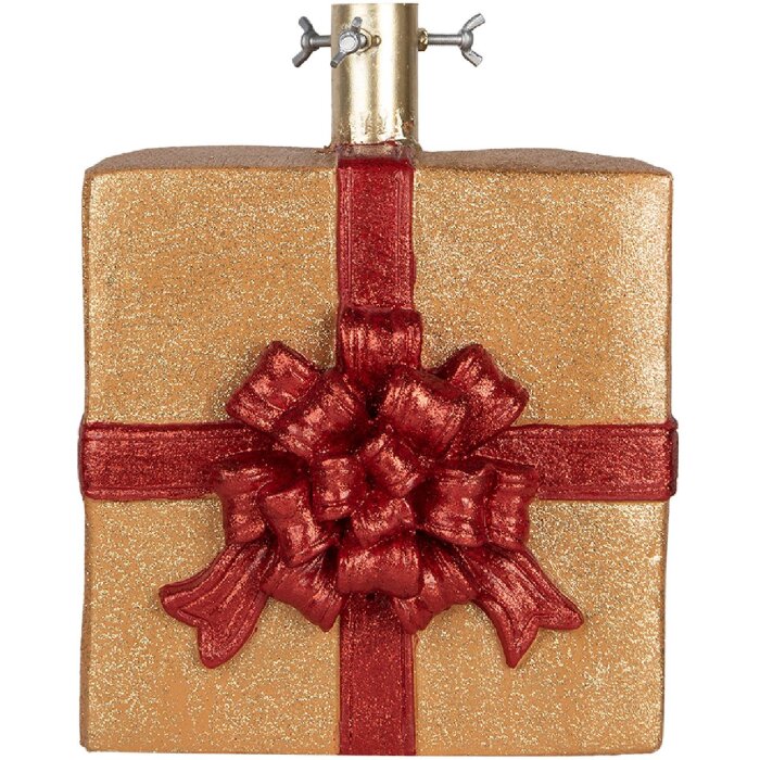 Clayre & Eef 6MG0150 Kerstboomstandaard 26x25x32 cm Goudkleurig