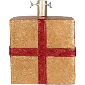 Clayre & Eef 6MG0150 Kerstboomstandaard 26x25x32 cm Goudkleurig