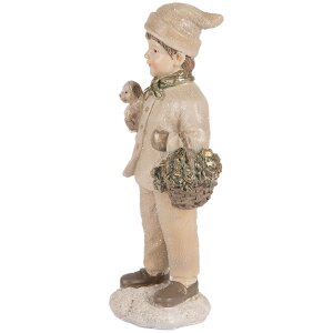 Clayre & Eef 6PR5535 Decoratie Kind 9x7x18 cm Beige
