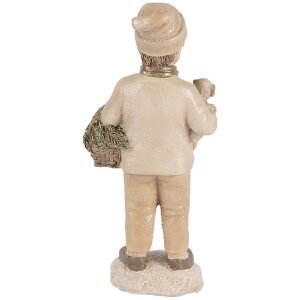 Clayre & Eef 6PR5535 Decoratie Kind 9x7x18 cm Beige