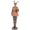 Clayre & Eef 6PR5542 Decoratie Rendier 11x10x38 cm