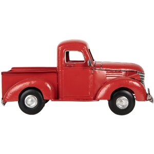Clayre & Eef 6Y5812 Decoratieve Vrachtwagen 45x22x21 cm Rood