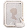 Clayre & Eef 2F1312 Fotolijst 17x3x22 cm Wit 13x18 cm