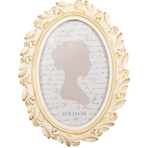 Clayre & Eef 2F1313 Fotolijst 15x20 cm Beige-Goud...