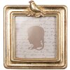 Clayre & Eef 2F1328 Fotolijst 10x2x11 cm 8x8 cm goudkleurig