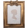 Clayre & Eef 2F1345 Fotolijst 19x3x25 cm / 13x18 cm Goudkleurig
