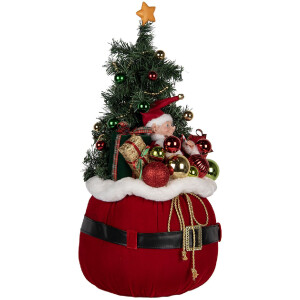 Clayre & Eef 50829 Decoratieve Kerstboom met LED...