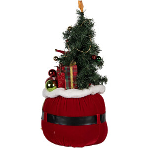Clayre & Eef 50829 Decoratieve Kerstboom met LED Ø 30x70 cm