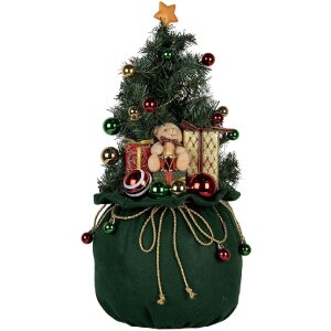 Clayre & Eef 50830 Decoratieve Kerstboom met LED Ø 30x68 cm
