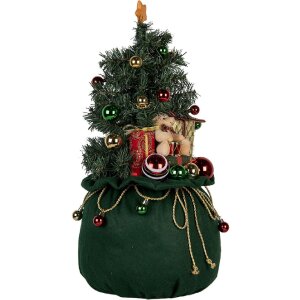 Clayre & Eef 50830 Decoratieve Kerstboom met LED Ø 30x68 cm
