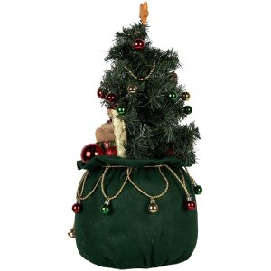 Clayre & Eef 50830 Decoratieve Kerstboom met LED Ø 30x68 cm