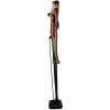 Clayre & Eef 5PR0167 Decoratie Kerstman 10x12x80 cm Rood & Groen