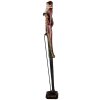 Clayre & Eef 5PR0168 Decoratie Kerstman 9x7x60 cm Rood & Groen