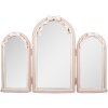 Clayre & Eef 62S335 Spiegel 48x4x34 cm roze-wit