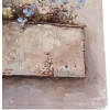 Clayre & Eef 66265 Wanddecoratie 36x3x36 cm Beige Roze