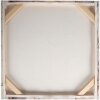 Clayre & Eef 66266 Wanddecoratie 51x3x51 cm Beige/Roze