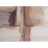 Clayre & Eef 66266 Wanddecoratie 51x3x51 cm Beige/Roze
