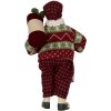 Clayre & Eef 66323 Decoratie Kerstman 16x11x28 cm