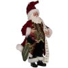 Clayre & Eef 66324 Kerstman Decoratie 16x8x28 cm rood