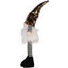 Clayre & Eef 66327 Decoratieve Kabouter met LED Goudkleurig 8x12x56 cm