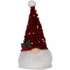 Clayre & Eef 66330 Decoratieve Kabouter met LED 10x10x25 cm