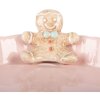 Clayre & Eef 6CE1857P Schaal Roze Bruin Ø 23x7 cm