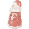 Clayre & Eef 6CE2215 Voorraadpot met deksel Ø 15x26 cm Roze/Wit