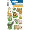 herma decoratieve etiketten decor jungle dieren 3 vellen