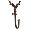 Clayre & Eef 6Y5947 Wandhaken 8x6x16 cm Bruin