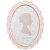 Clayre & Eef 2F1303 Fotolijst 16x20 cm Roze-Wit