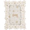 Clayre & Eef 2F1360S Fotolijst 15x21 cm 10x15 cm Wit Goud