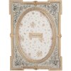 Clayre & Eef 2F1365M Fotolijst 17x23 cm Blauw Goudkleurig 13x18 cm