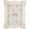 Clayre & Eef 2F1371M Fotolijst 19x24 cm Wit 13x18 cm
