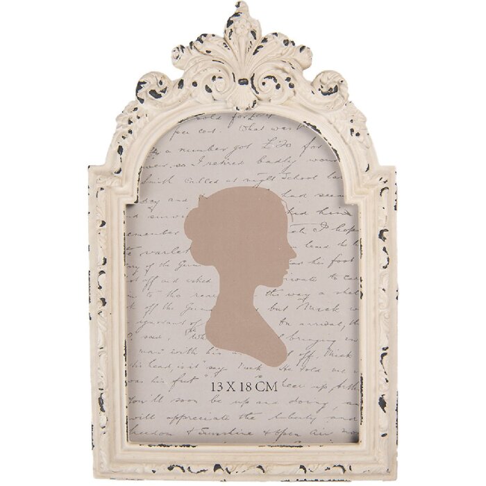 Clayre & Eef 2F1244 Fotolijst 16x2x25 cm / 13x18 cm Vintage