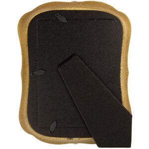 Clayre & Eef 2F1346 Fotolijst 17x3x21 cm 10x15 cm Goudkleurig Bruin