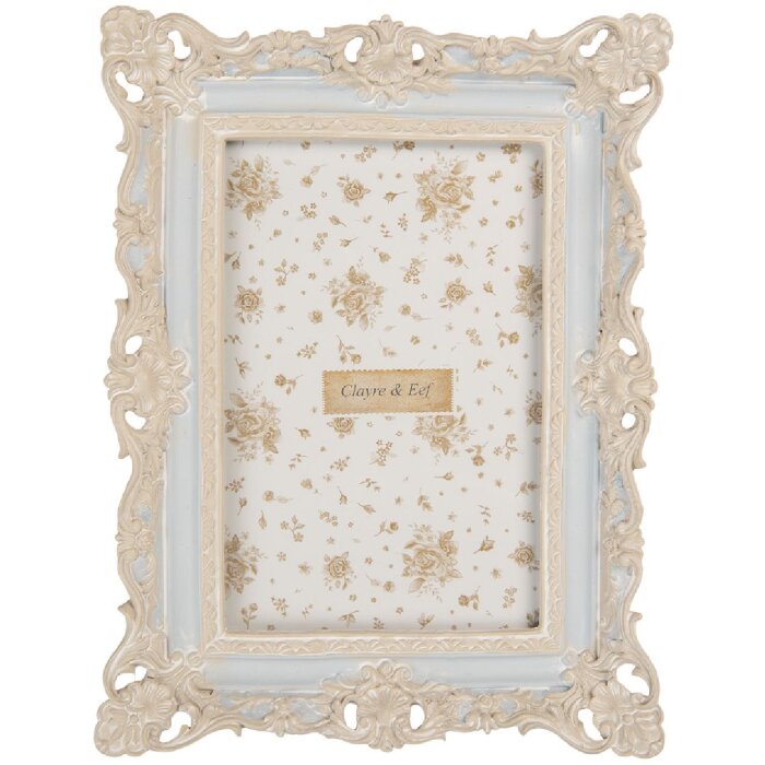 Clayre & Eef 2F1355S Fotolijst 16x3x21 cm 10x15 cm