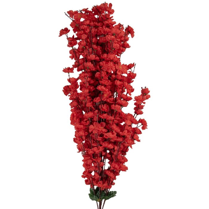 Clayre & Eef 5PL0168R Decoratieve Tak met Bloemen 15x10x100 cm