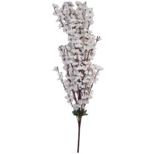 Clayre & Eef 5PL0168W Decoratieve Tak met Bloemen...
