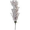 Clayre & Eef 5PL0168W Decoratieve Tak met Bloemen 15x10x100 cm