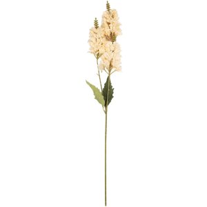 Clayre & Eef 5PL0190BE Decoratieve Tak met Bloemen 10x7x74 cm Beige & Groen