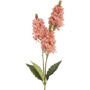 Clayre & Eef 5PL0190P Decoratieve Tak met Bloemen 10x7x74 cm Roze