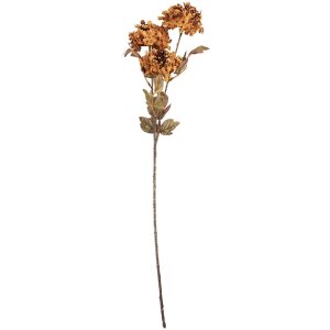 Clayre & Eef 5PL0193LO Decoratieve Tak met Bloemen 10x8x76 cm Oranje Groen