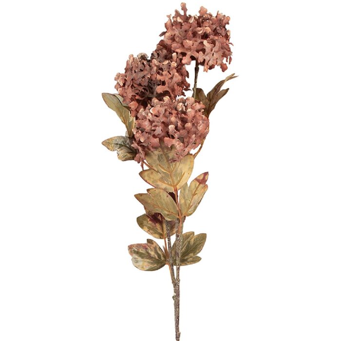 Clayre & Eef 5PL0193P Decoratieve Tak met Bloemen 10x8x76 cm Rosa