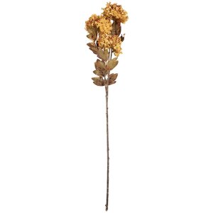 Clayre & Eef 5PL0193Y Decoratieve Tak met Bloemen 10x8x76 cm