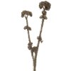 Clayre & Eef 6PL0399G Decoratieve Tak met Bloemen Grijs Groen 6x6x58 cm