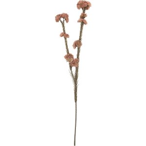 Clayre & Eef 6PL0399P Decoratieve Tak met Bloemen 6x6x58 cm Roze Groen