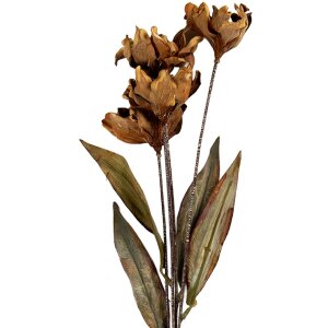Clayre & Eef 6PL0403CR Decoratieve Tak met Bloemen 8x5x60 cm